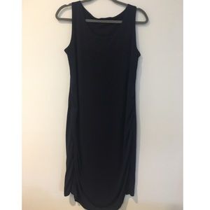 Navy Blue Maternity Dress